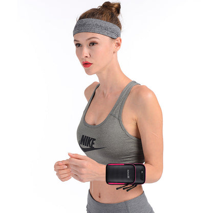 Running phone arm bag men&