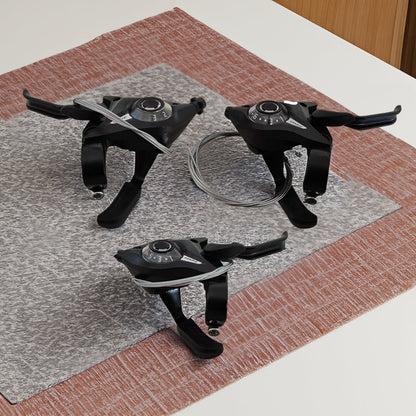 Experience the super smooth 21-speed MTB shifter &amp; brake, enhancing your trekking.