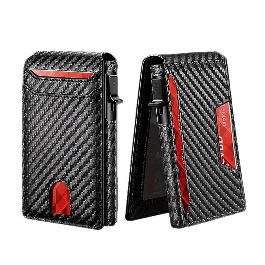 Carbon fiber patterned men&