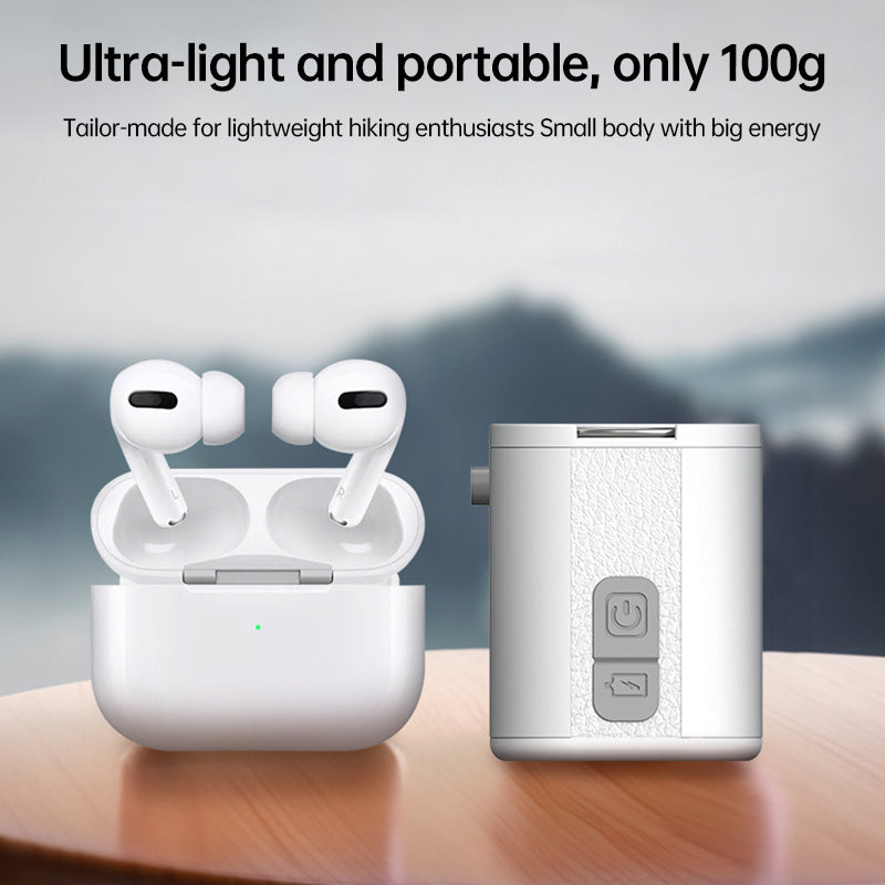 Mini Electric Pump for Inflating/Deflating Air Mattresses &amp; Swimming Rings, Portable for Camping