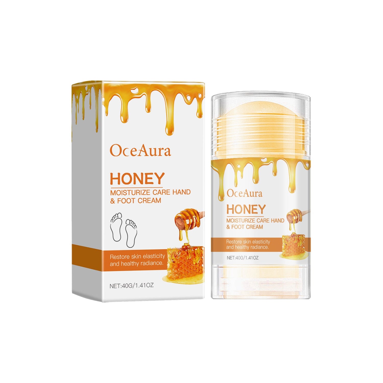 Honey Foot Moisturizing Anti-Crack Cream, Foot Moisturizing Repair Heel Body Skin Care Cream
