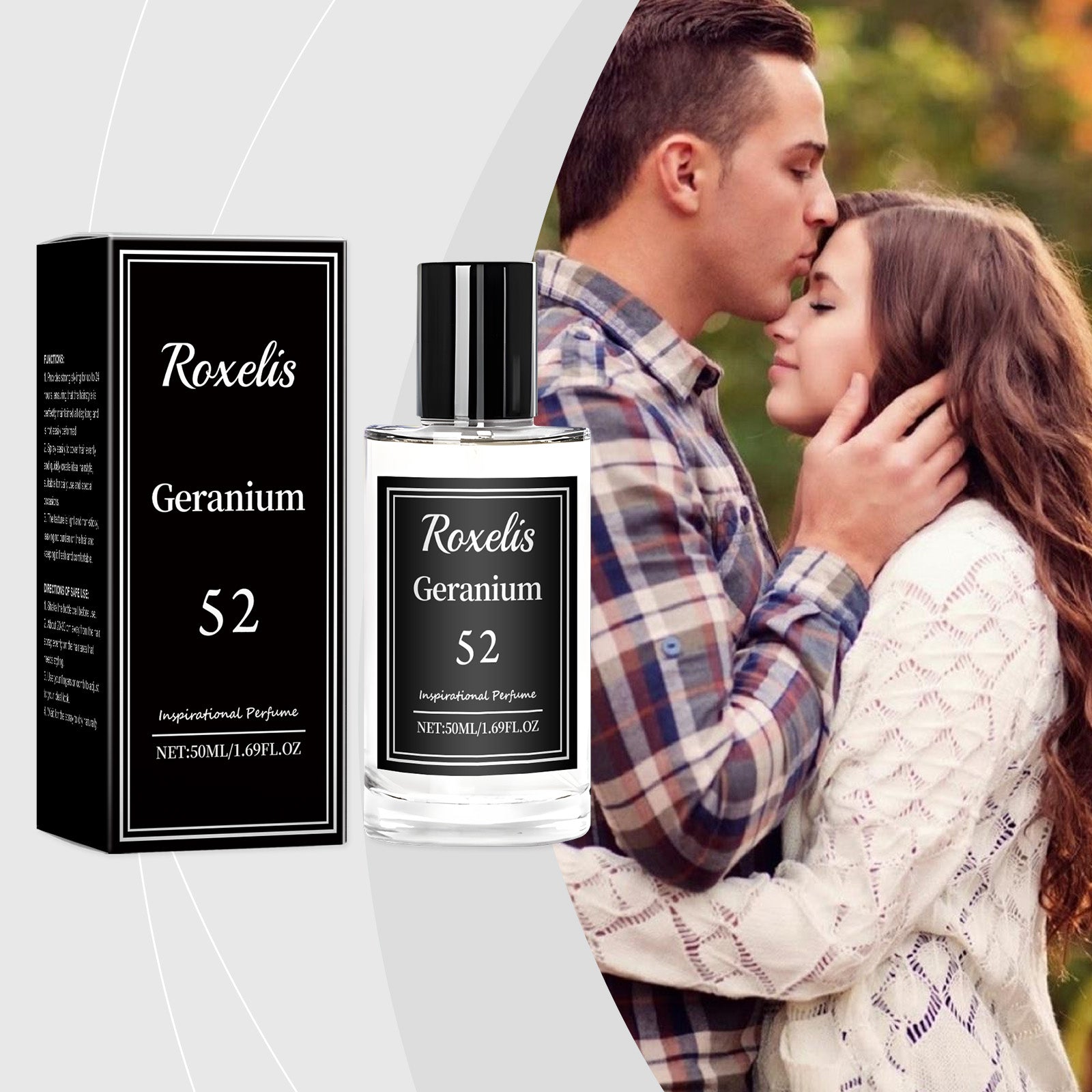 Geranium Inspired Perfume Unique Floral Fragrance Light Fragrance Light Fragrance Elegant Hormonal Fragrance Niche Perfume