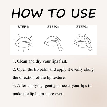 Orange Moisturizing Lip Balm Moisturizes, Hydrates, Removes Dead Skin, Prevents Dry And Cracked Lips