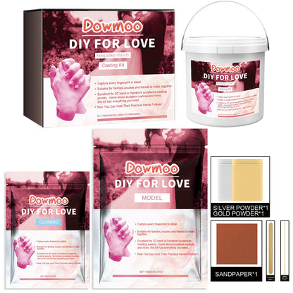 Couple Hand Model Clone Powder, Valentine&