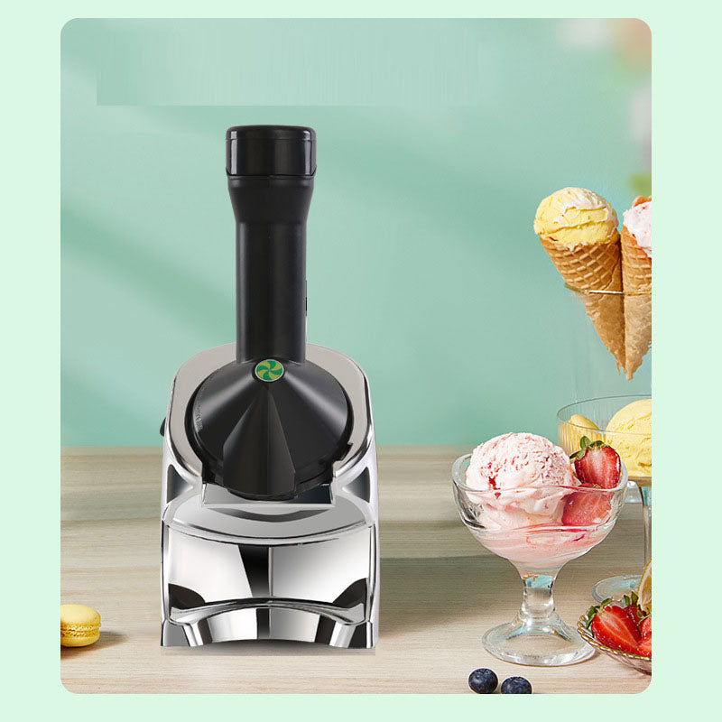 Electronic ice cream machine household electric fruit ice cream machine children&