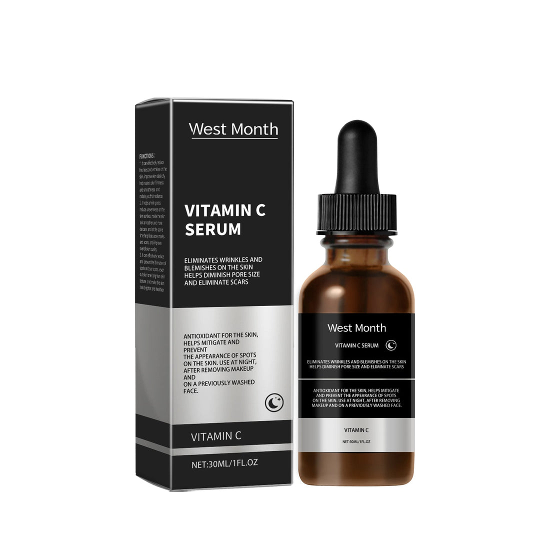 Vitamin C Facial Essence, Moisturizing And Moisturizing Skin Smooth, Delicate And Even Skin Tone