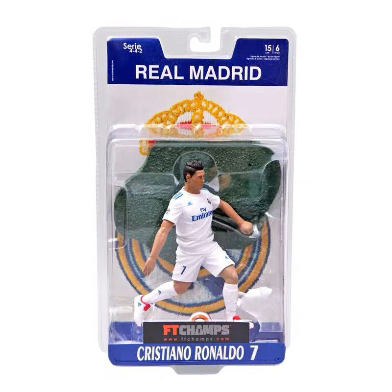Ronaldo Messi Football Figurine