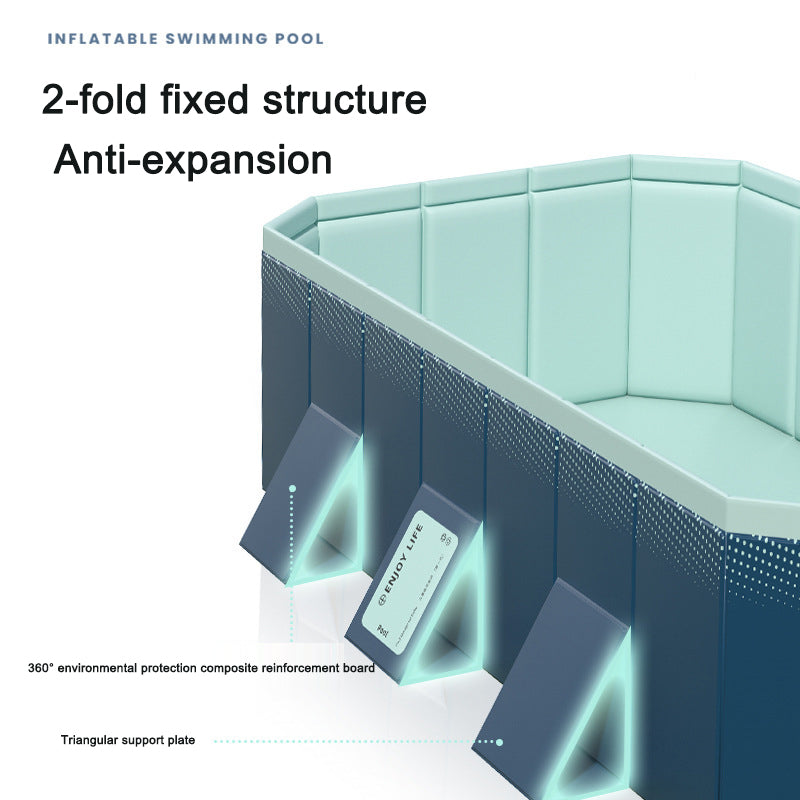 Non inflatable swimming pool installation free ready to use children&