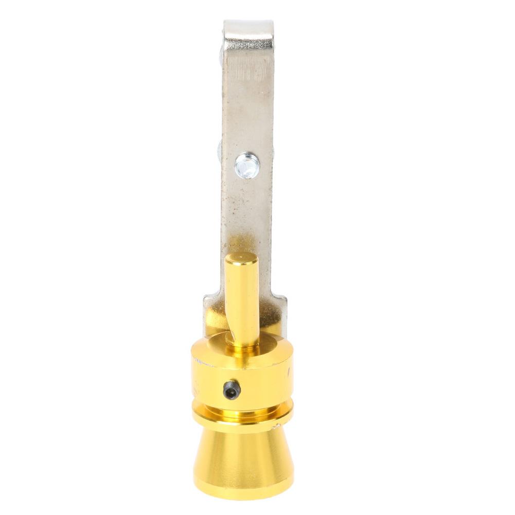 Universal Car Size M Turbo Sound Whistle Muffler Exhaust Pipe Auto Blow-off Valve Simulator