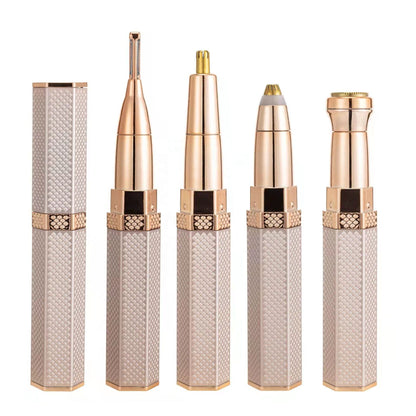 4-In-1 Lipstick Shaver Electric Eyebrow Trimmer Women&