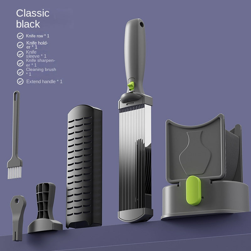 Kitchen Knife Set Home Cooking BBQ Hot Pot Fresh Meat Cutter Beef Mutton Slicer and Shredder for Poultry Meat &amp; Hotpot