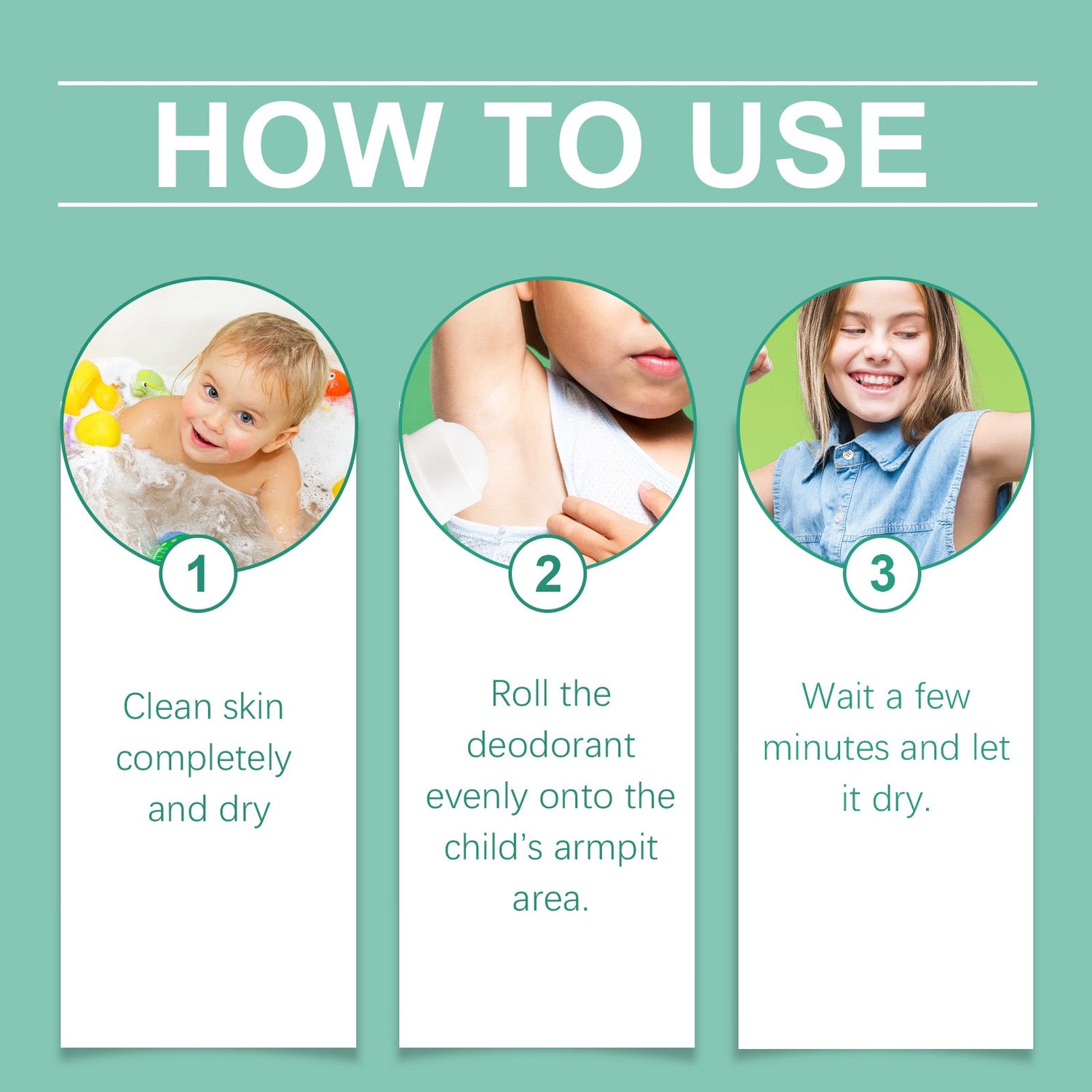 Vanilla Citrus Roll-On Fragrance For Kids Sweat Roll-On Armpit Sweat Cleansing Fragrance Gentle And Fresh