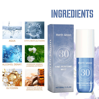 Violet Perfume Spray, Fresh Light Fragrance Behind Ears And Wrist Lasting Charm Perfume