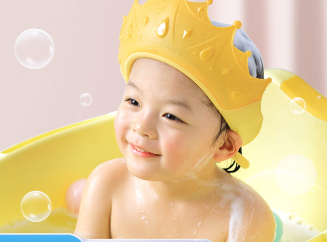 Baby Shampoo Ear Protector Hat