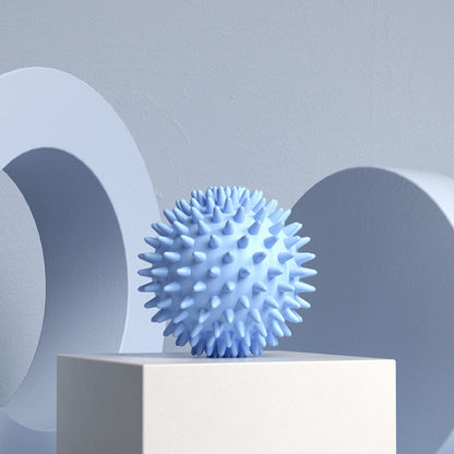 Durable sport massage ball. Spiky design for myofascial release, deep - tissue work, trigger points, muscle recovery &amp; pain reli