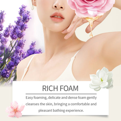 Fragrant Body Wash (Cherry Blossom Scent) Moisturize And Moisturize Skin To Improve Dry Women&