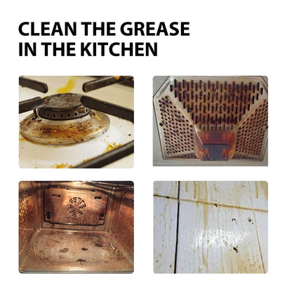 Stain &amp; Rust Cleaner, Clean Kitchen Utensils And Pots Kitchen Hearth Oil Black Dirty Clean Lampblack Machine Oil