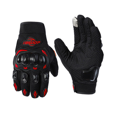 Motorcycle Riding Gloves, All Finger, Summer Breathable, Men&