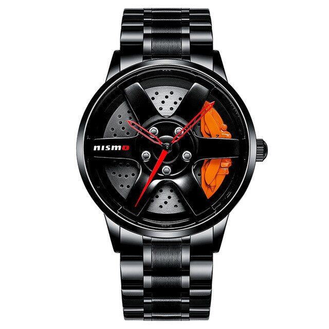 NIBOSI Wheel Rim Mens Watches Top Brand Luxury Sport Car Watch Men Fashion Waterproof Men&