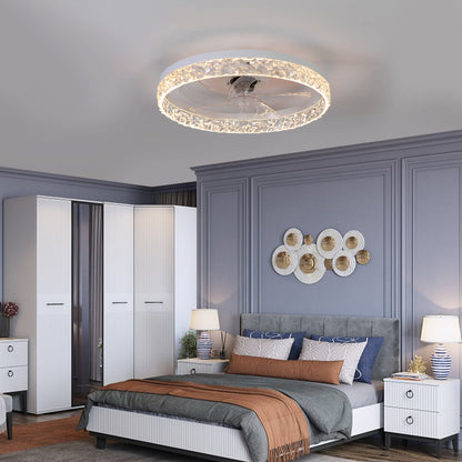Acrylic Dimmable Ceiling Fan Light