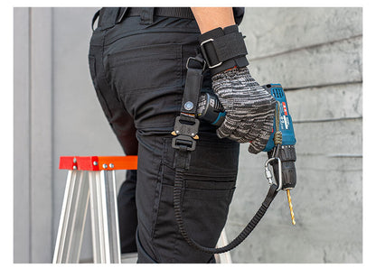 Func. tool rope, equip. tools, phone anti-loss hooks, bag &amp; pant dec. ropes