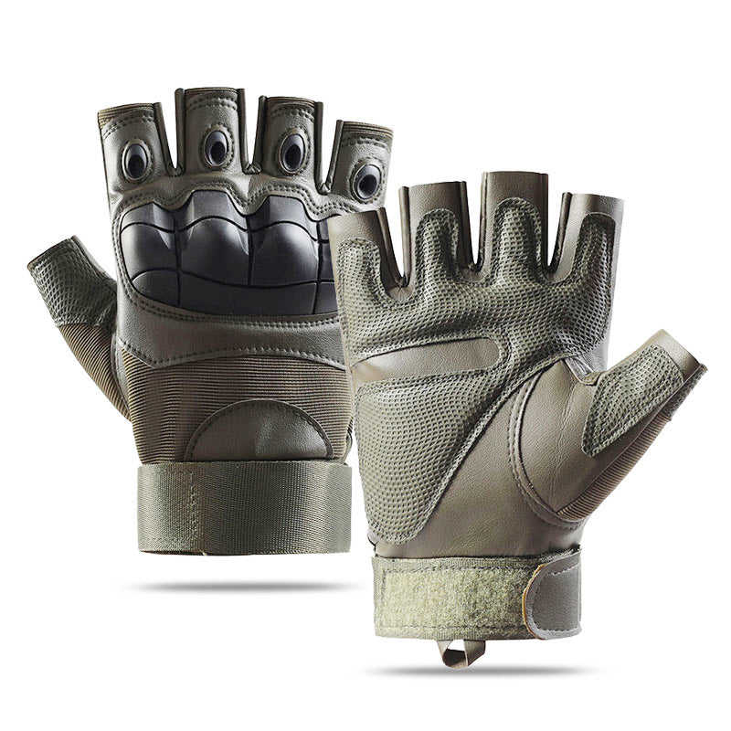 Tactical half-finger gloves men&