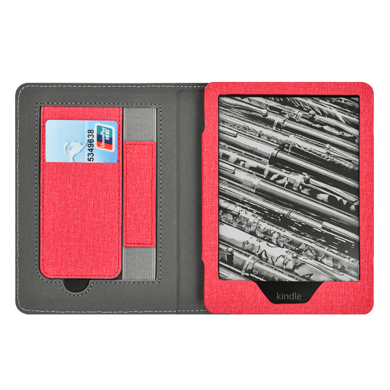 Suitable For Kindle Paper White5 Cloth Pattern Bracket Protective Cover 6.8 Inch 11th KPW5 Hand-Held Card Holder