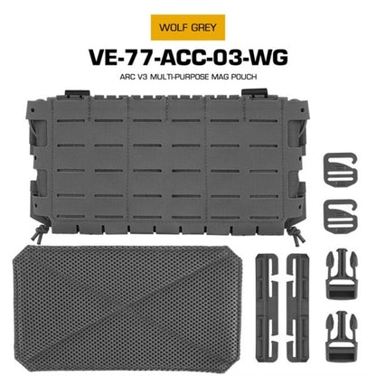 Tactical ARC V3 Molle Mag Pouch for M4/AR15, laser-cut, for hunting &amp; airsoft.