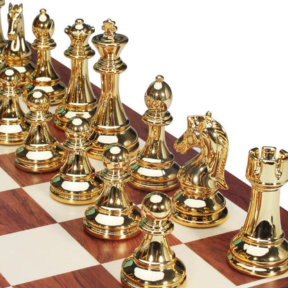 High end international chess set folding chessboard gift chess pieces children&