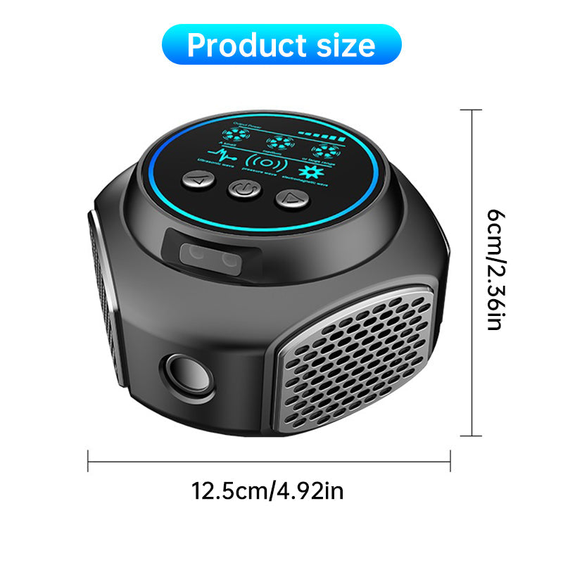4-in-1 ultrasonic rodent repellent, 360° electronic rat repellent, repels indoor flies, cockroaches &amp; mosquitoes.