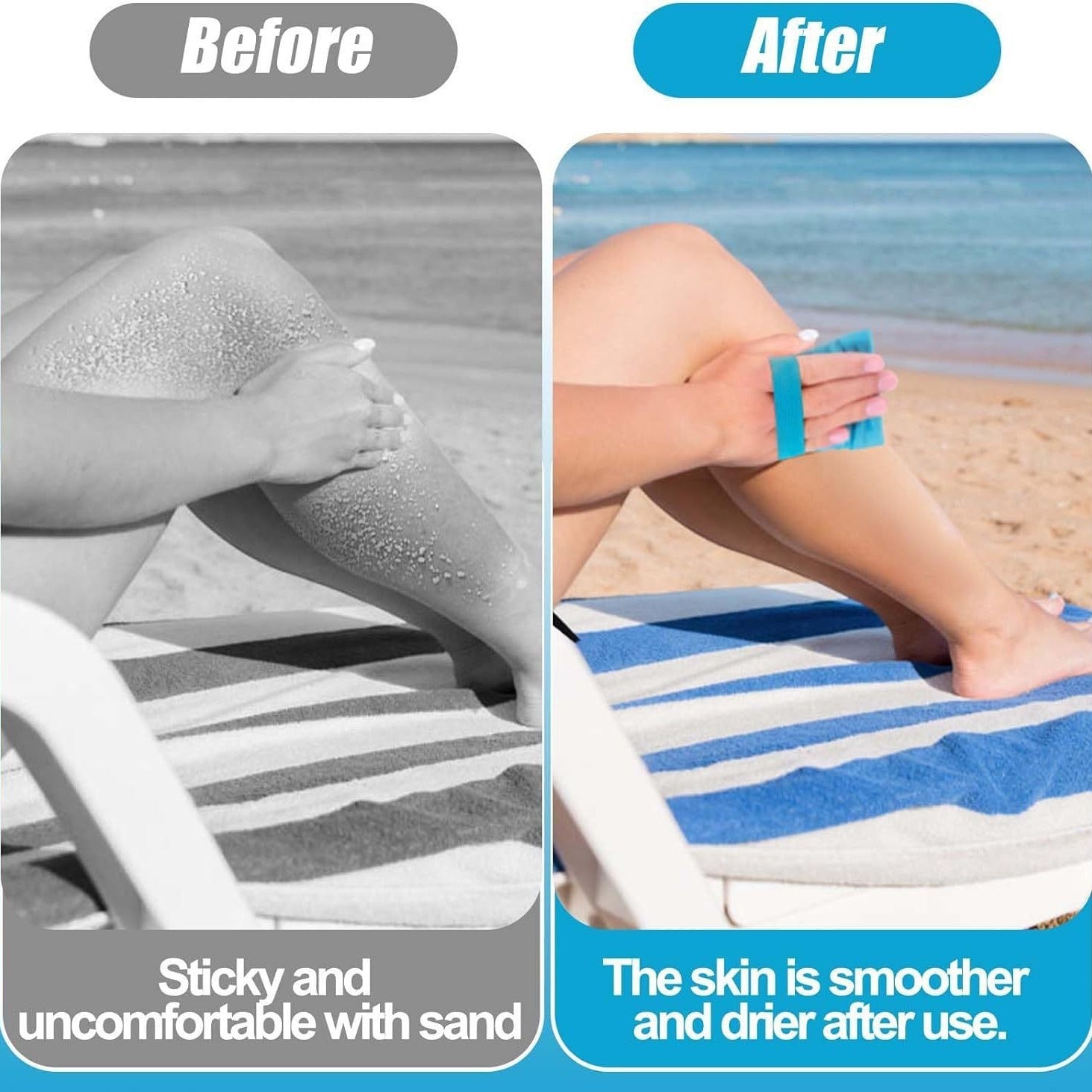 Palksky  Sand Cleaning Gloves Beach Sand Cleaning Bag Easily remove the sand stuck to your baby&