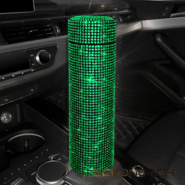 Rhinestone Insulated Travel Mug