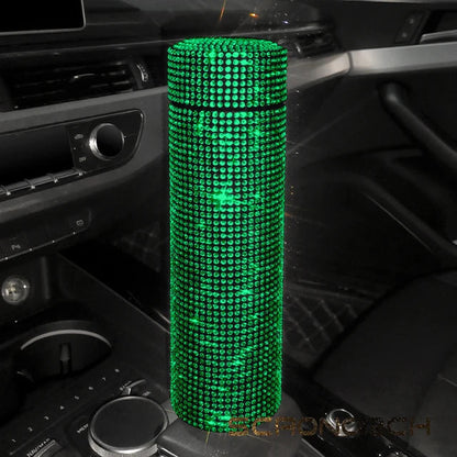 Rhinestone Insulated Travel Mug