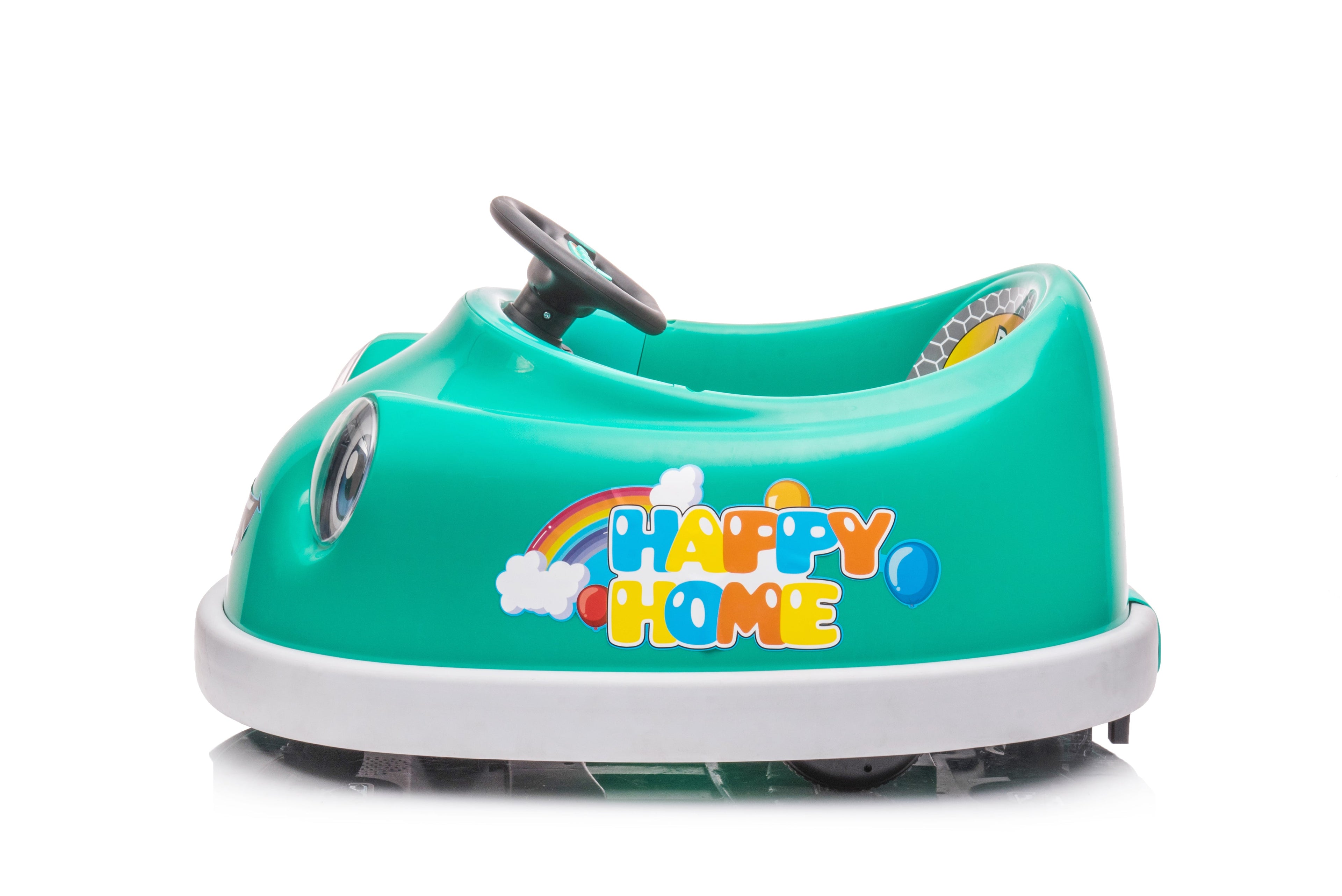 Bumper Car for Kids, 12v Dual Drive 1-6 Years Old Children&