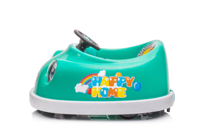 Bumper Car for Kids, 12v Dual Drive 1-6 Years Old Children&