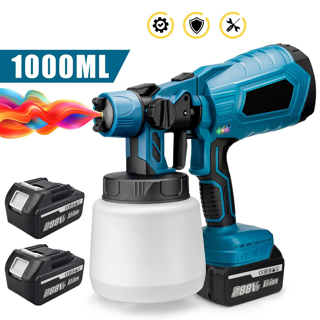 Cordless HVLP Paint Sprayer
