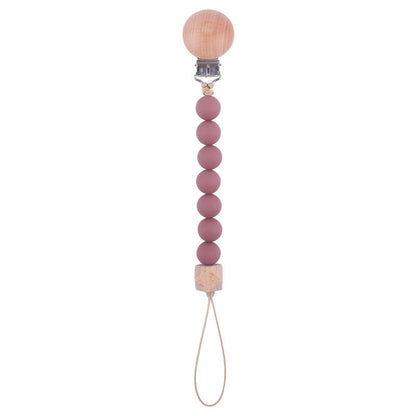Beech Wood Pacifier Clip