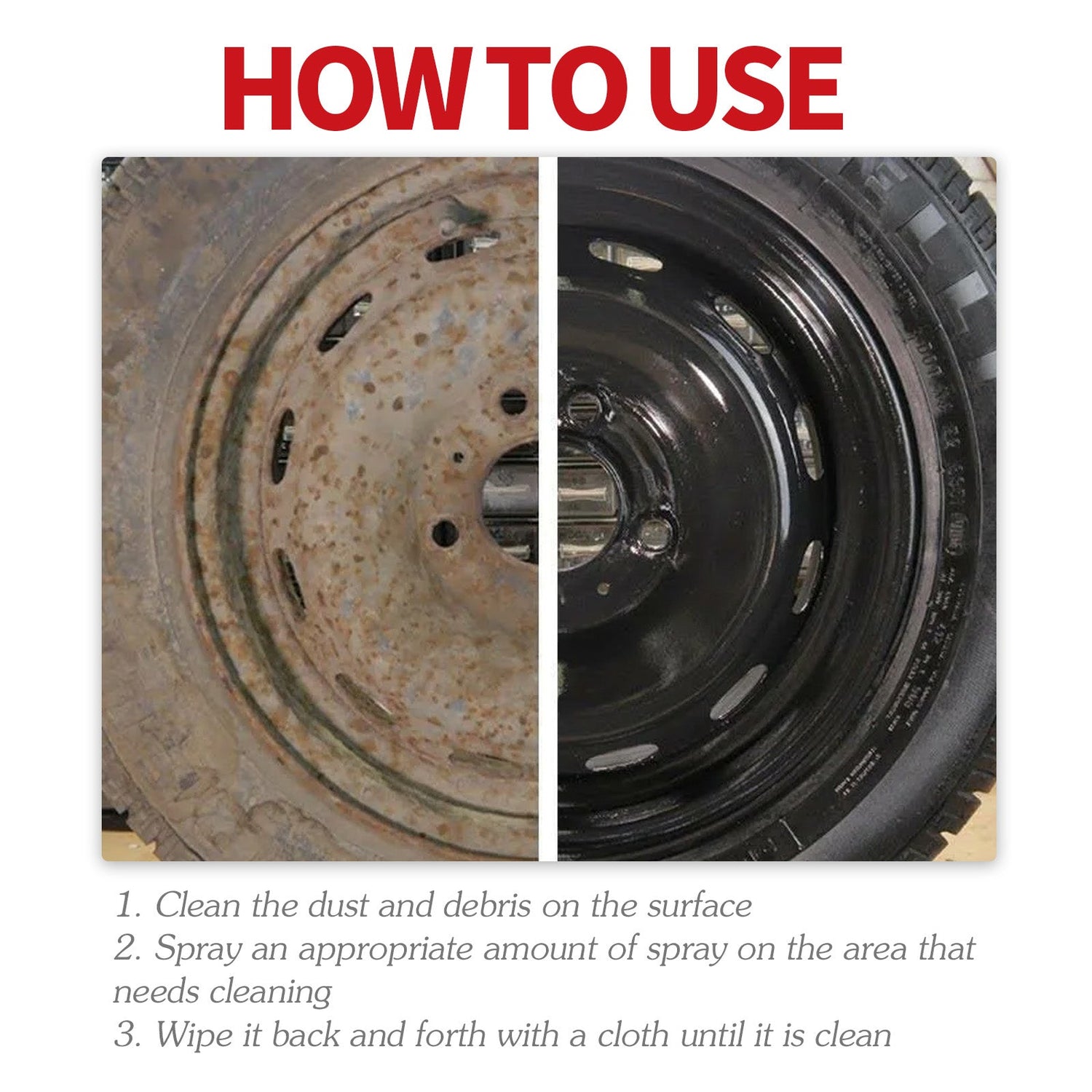 Car Paint Metal Cleaner