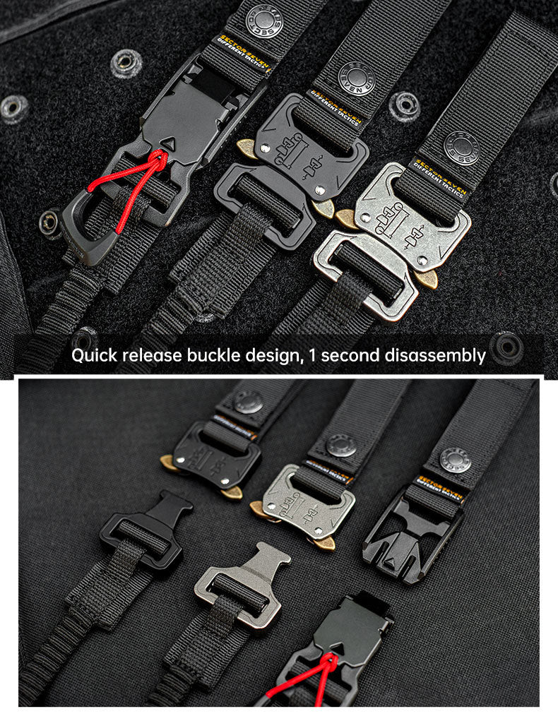 Func. tool rope, equip. tools, phone anti-loss hooks, bag &amp; pant dec. ropes