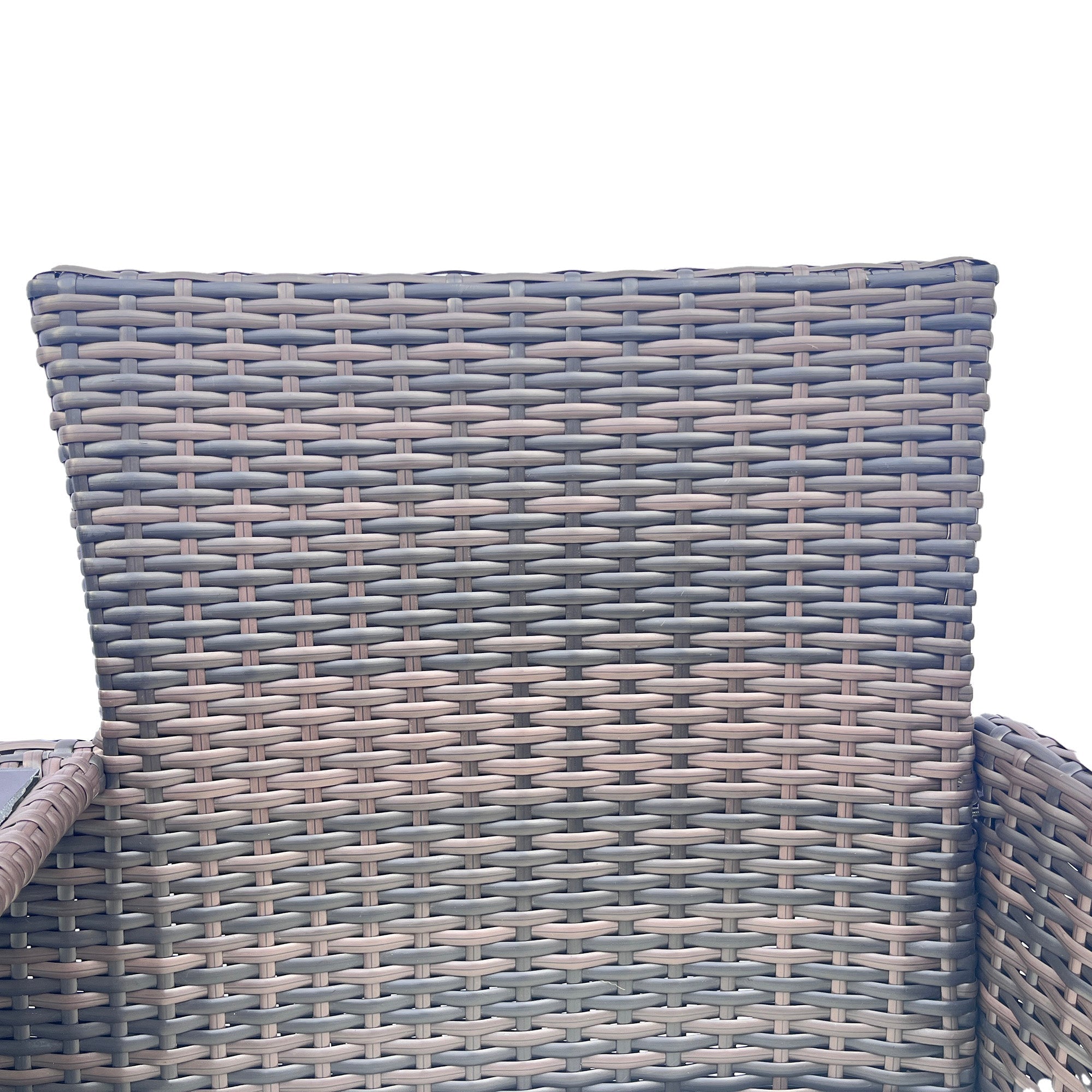 Wicker Patio Conversation Furniture Set Outdoor Furniture Set with Removable Cushions &amp; Table