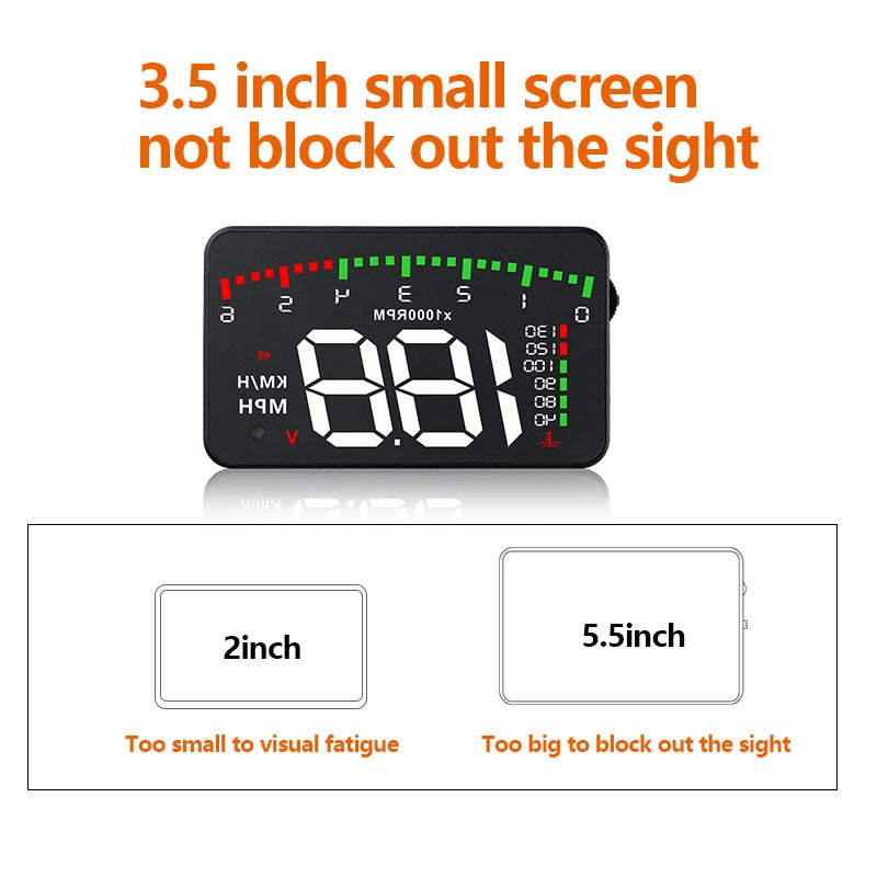 A900 Car HUD Speed Projector