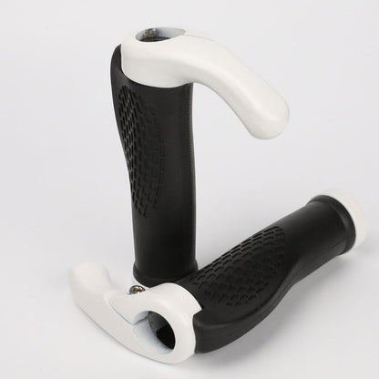 Mountain Bike Meat Ball Lock Handle Cover With Auxiliary Handle Horn Handle Cover Bicycle Equipment