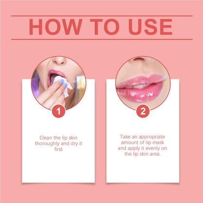 Watermelon Lip Mask, Lighten Lip Lines, Remove Dead Skin, Moisturize, Prevent Dry And Crack Lip Mask, Moisturize And Care Lip Mask