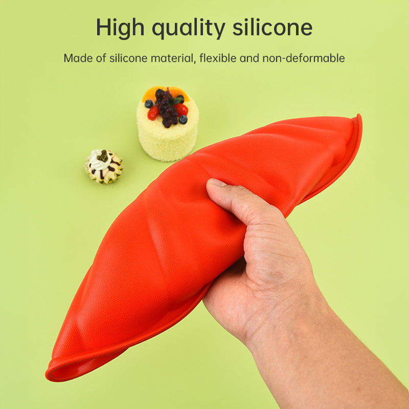 10-inch Non-Stick Silicone Bundt Pan - Multipurpose Baking Mold for Cakes, Jello &amp; Gelatin