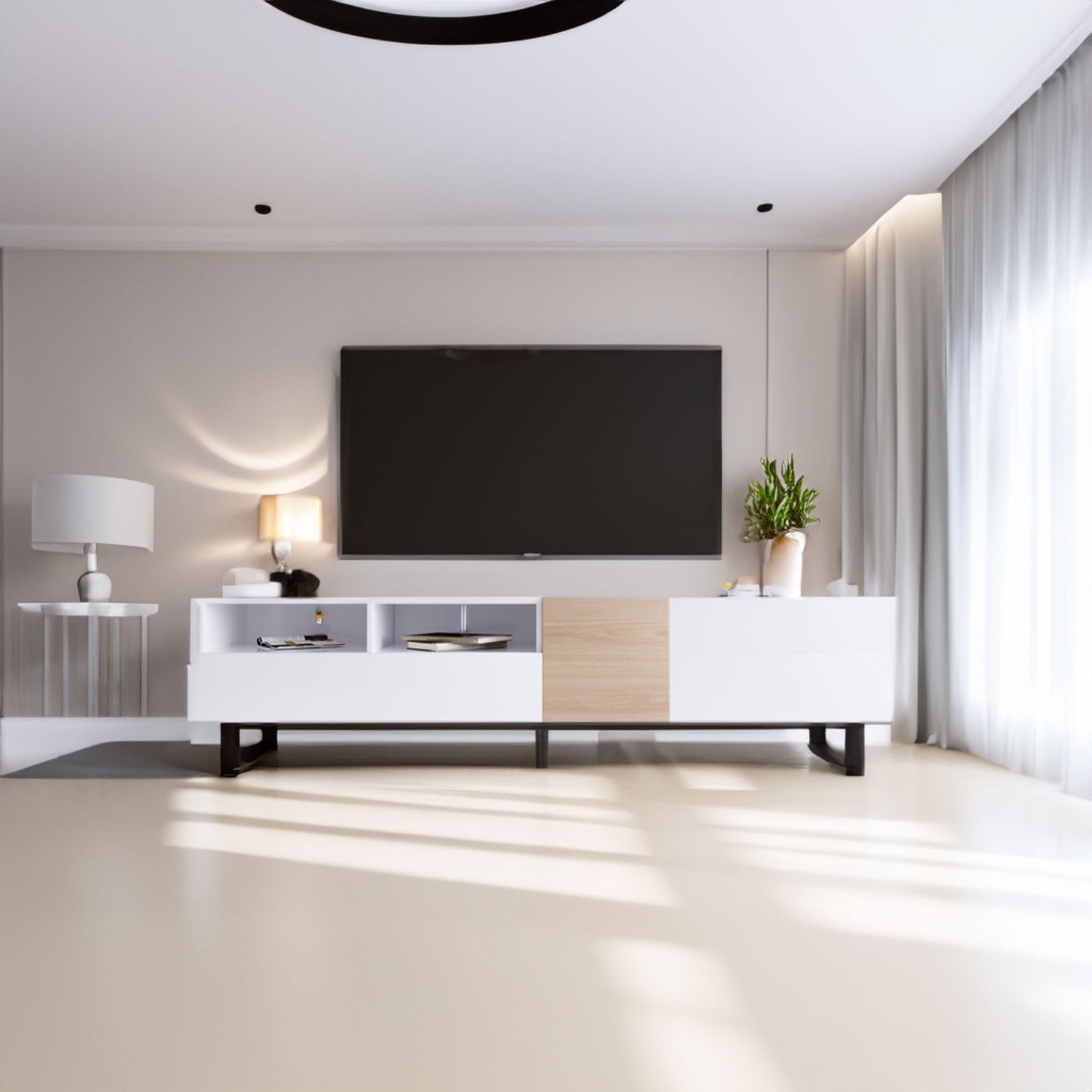 Modern TV Stand for 80&