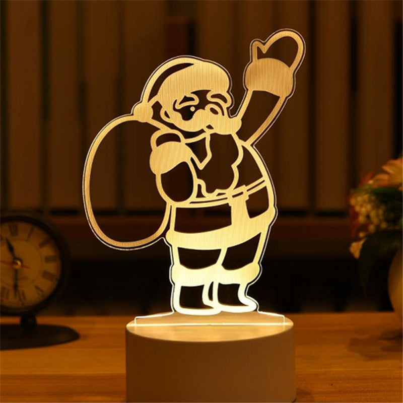 3D Night Light LED Table Light Creative Gift Bedhead Light Small Gift Valentine&