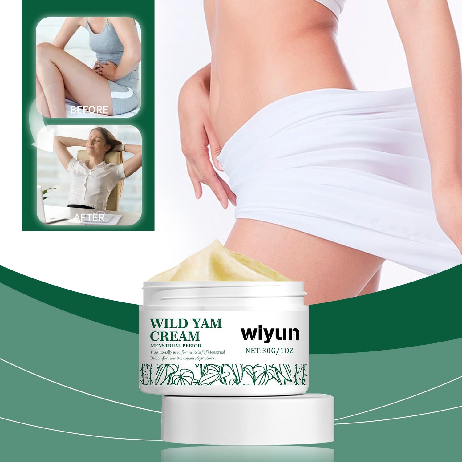 Menstrual Relief Ointment, Relieve Women&