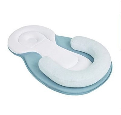 Baby Pillows for Sleeping,Baby Snuggle Nest Sleeper Lounger with Soft&amp;Breathable Head Support Pillow
