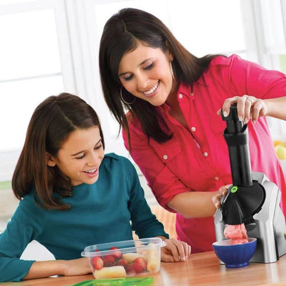 Household electric ice cream fruit yogurt machine ice cream machine children&