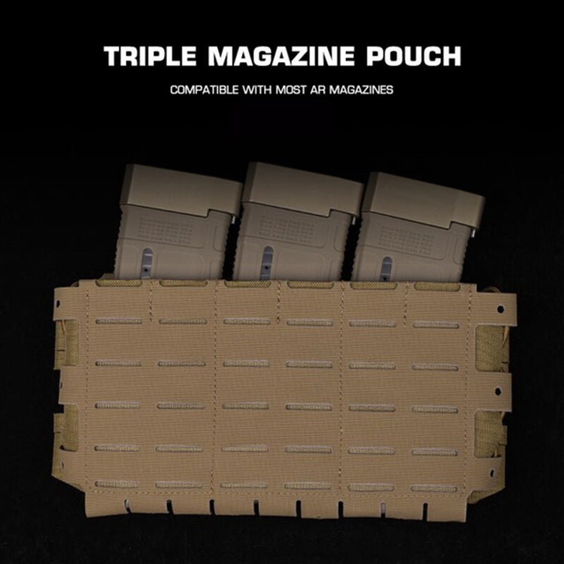 Tactical ARC V3 Molle Mag Pouch for M4/AR15, laser-cut, for hunting &amp; airsoft.